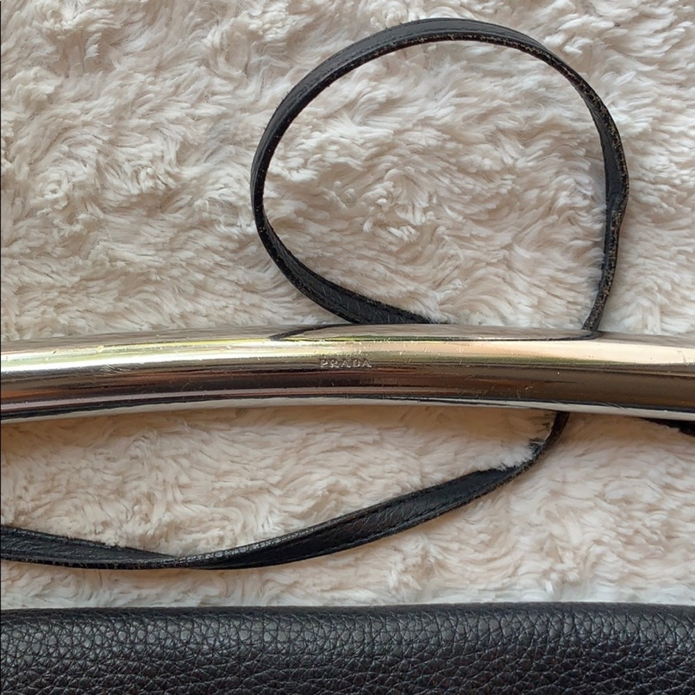 Vintage Prada Leather Milano Dal 1913 Bar Bag - Picture 11 of 13